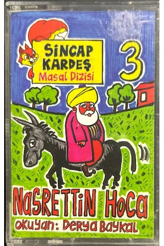Kaset Nasrettin Hoca 3 Sincap Kardeş Masal Dizisi Derya Baykal Ka