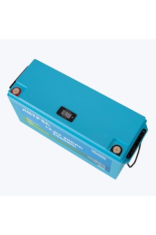 Antfea 12.8v 200ah Abs Lityum Akü Akıllı Ekran Lifepo4