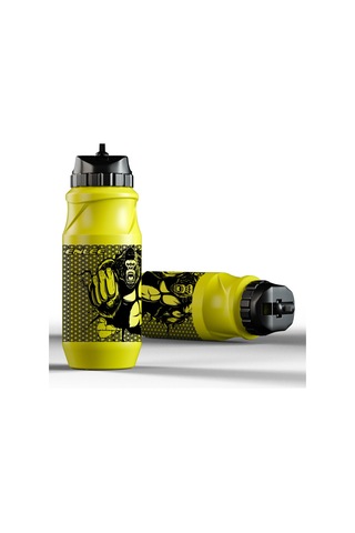 Enlee 650 Ml Dağ Bisikleti Su Şişesi Bpa Içermez Fda Sertifikası Olmadan - Orangutan/Sarı
