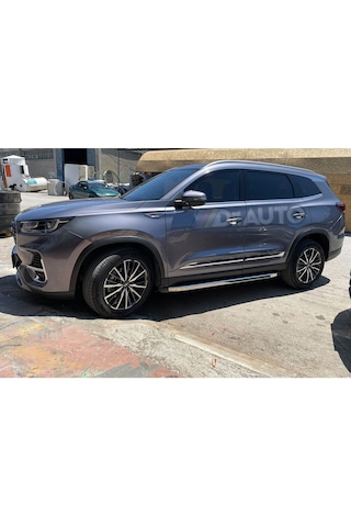 Chery Tiggo 8 Pro Piano Black Direk Ve Cam Çerçevesi Sutünları 12 Parça