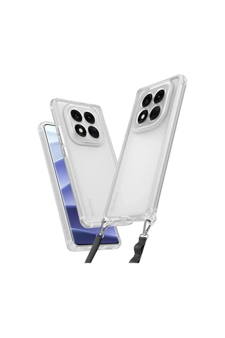 Mey Najmaddin Redmi Note 14 Pro Plus Kılıf Penta Silikon Kılıf - Şeffaf Najmaddin Diğer