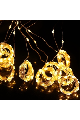 Peri Led Perde Işıkları Usb Uzaktan Kumanda 8 Mod Işık Zinciri Ko