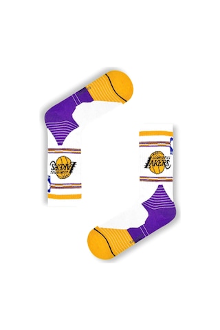 Carnaval Socks 7'li Basketbol Team Desenli Spor Çorap Çok Renkli