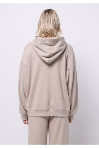 Colin's Colins Oversize Fit Kapüşonlu Düz Kadın Bej Sweatshirt Cl1076447 Q1.v2 Bme Bej