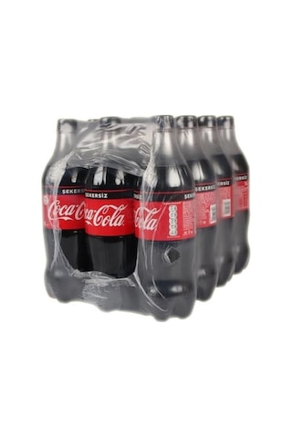 Coca Cola Şekersiz 12 x 1 L