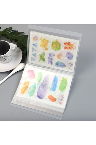 Didadodo Şeffaf Pp Malzemeden Hafif Ve Dayanıklı Kitap Saklama Kutusu 16.1x12.8x2.5cm