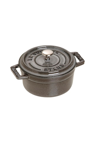 Cocotte Indüksiyonlu Dökme Demir Kiraz Kırmızısı 10 Cm 13 X 10 X 7 Cm 1 Adet Çok Renkli