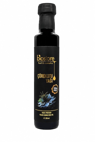 Biostore Soğuk Sıkım Çörek Otu Yağı 250 Ml