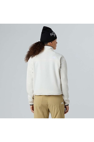 The North Face Glacier Kadın Beyaz Polar Sweatshirt Nf0a8d2cqlı1 BEYAZ