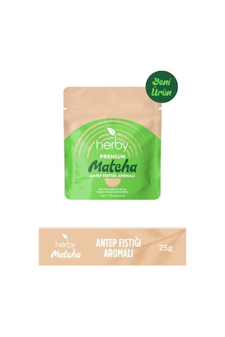 Herby Premium Matcha Antep Fıstığı Aromalı
