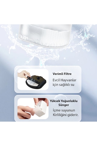 Akıllı Mama Ve Su Otomatı, 2,5 L Mama Hazneli Ve 3 L Su Kaplı, Wi-fi Ve Smart Life Uygulama Kontrollü, Kedi Ve Küçük Irk Köpekler İçin Otomatik Besley