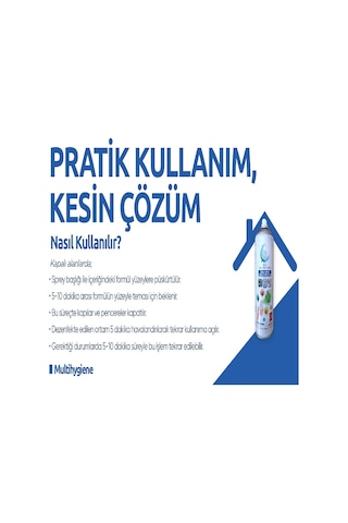 Multihygiene Sprey Genel Ortam Yüzey Dezenfektanı 500 ML
