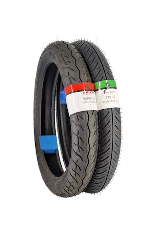 Motor Lastik 90/90-17 Ve 275-17 Tl Tubeless - Dubleks