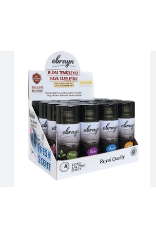 12 Adet 150ml Klima Fresh Sprey Klima Koku Bombası Hava Temizleyici Sprey Klima Kötü Koku Giderici Sprey Parfümlü Klima Hava Tazeleyici Sprey