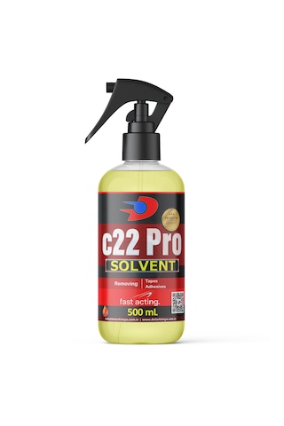 C22 Pro - 500 Ml Protez Saç Bant Sökücüsü Temizleyicisi,c22 Solvent