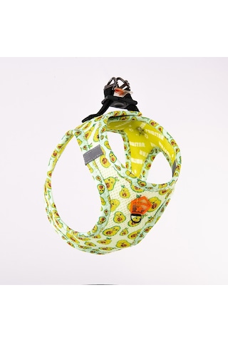 Pawstar Avocado Air-mesh Göğüs Tasması Kedi Köpek Göğüs Tasması Xlarge Sarı