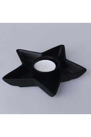 Evora Tealight Mumluk Siyah