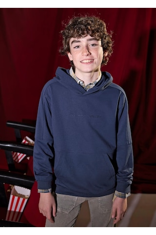 Mayoral Erkek Çocuk Kapüşonlu Sweatshirt 7402 Lacivert