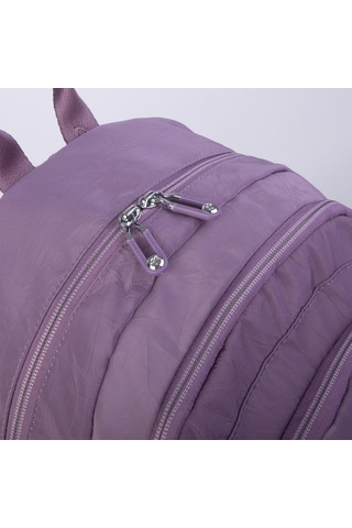 Nas Bag Unisex Büyük Boy Su Geçirmez Waterproof Hafif Sırt Çantası Mor