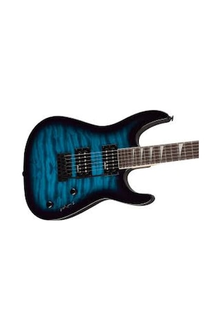 Jackson Js20 Dinky Dkq 2pt Amaranth Klavye Transparent Blue Burst Elektro Gitar