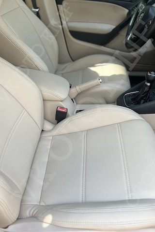 Vk Auto Volkswagen Golf Uyumlu Araca Özel Koltuk Kılıfı K-beyaz