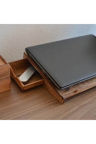 Woodsaka Walstand 2.0 - Çekmeceli Laptop Ve Notebook Standı - 17