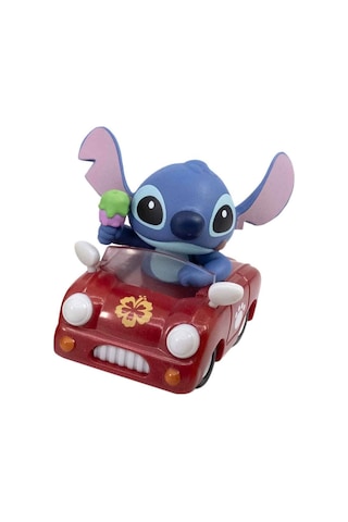 Yume Toys Disney Stitch Zoom Hero Serisi Çek Bırak Figürlü Sports Car 15750