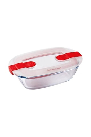 Pyrex 214PH00/7145 Dikdörtgen Saklama Kabı Mikrodalga 400 ML