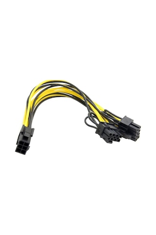 Pci E 8Pin 6+2 2X + 6 Pin Pci-E Ekran Karti Power Çoklayici