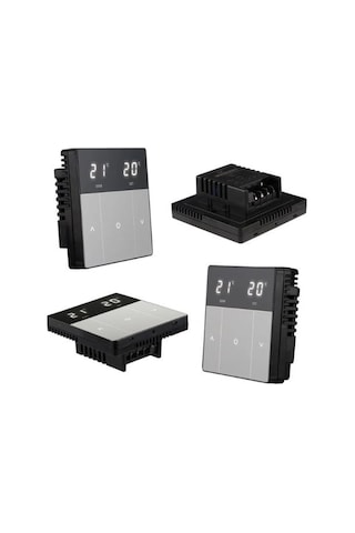 Wengart Wg-s808 Led Ekranlı, Dokunmatik Tuşlu, Elektrikli Yerden Isıtma Termostatı