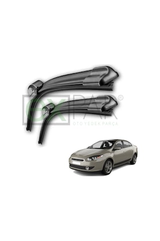 Renault Fluence Ön Cma Silecek Süpürgesi Takımı 2010 - 2012 Fluence Ön Silecek Makyajsız
