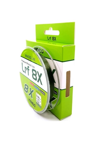 Kendo Lrf 8X Fighting 150 mt mm Örgü ip (Moss Green)
