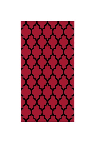 Dekoreko Inci Halı Dijital Saçaksız 1882 Desen 1 Bordo
