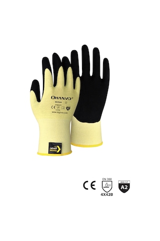 Isıya Dayanıklı Nitril Kaplama Eldiven