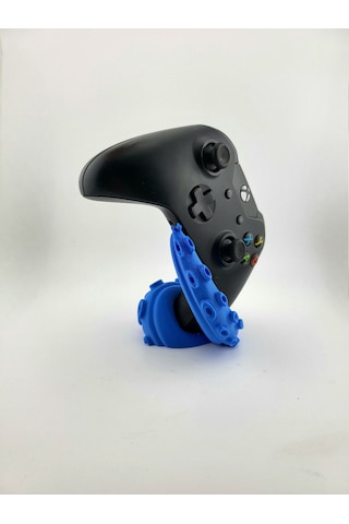 Xbox Kontrolcüsü İçin Ahtapot Temalı Stand Şık Ve Dayanıklı Mavi