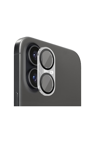 Buff Apple Uyumlu iPhone 17 Şeffaf Kamera Lens Koruyucu Şeffaf