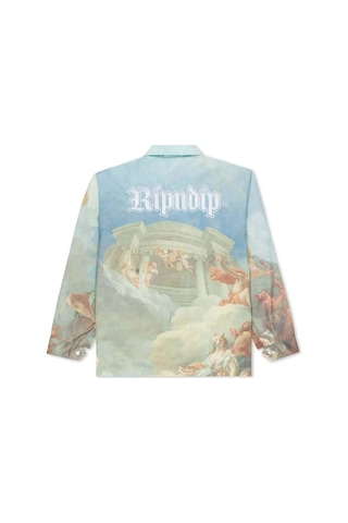 Aymer American Rag Cie Heavens Waiting Button Up Ceket - Çok Renkli, Polyester Ve Pamuk Karışımı, Konforlu Fit Mont