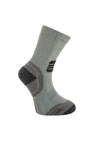 Thermoform Running Çocuk Çorap Gri Çok Renkli