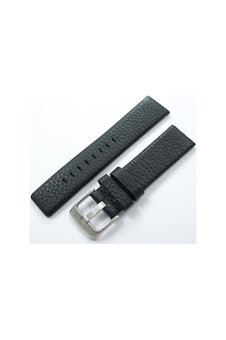 1. Kalite 22Mm Siyah Deri Saat Kayışı Diesel Model Saat Kordonu Ç (341352261)