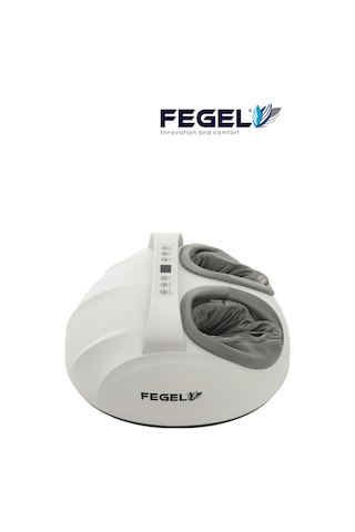 FG-513 Isıtmalı ve Hava Basınçlı Profesyonel Ayak Masaj Aleti - Beyaz