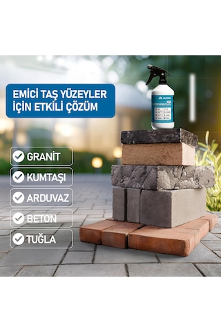 Alkoru 1 Kg Şeffaf Emici Yüzeyler İçin Su İtici Ve Koruyucu Malz.