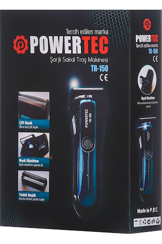 Powertec TR-150 Günlük Tıraş Makinesi