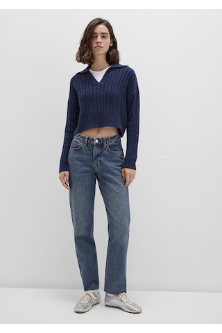 Mavi - New York Classic Denim Puslu Koyu Mavi Jean Pantolon 101441-88581 Koyu Mavi