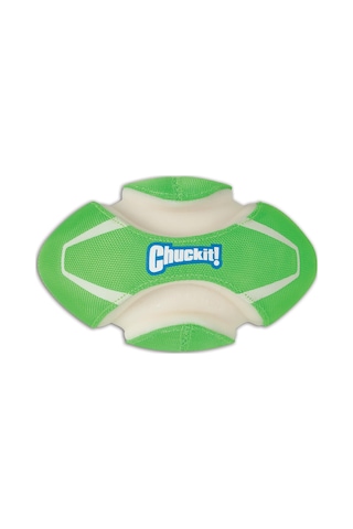 Chuckit Max Glow Fumble Fetch Gece Parlayan Köpek Oyun Topu 22 x 13 CM