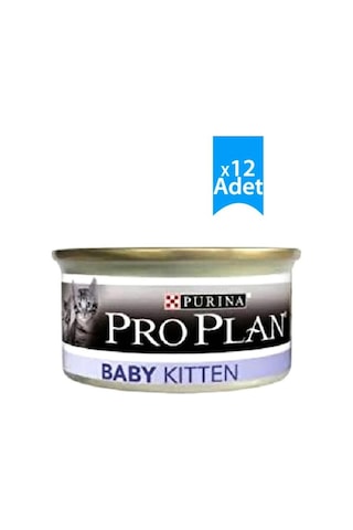 Purina Pro Plan Baby Kitten Tavuklu Kedi Konserve Maması 12 x 85 G