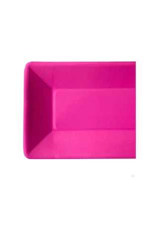 Gümüş 8 Parça Tek Kullanımlık Tabak Kek Tepsisi Yemek İçin Taşınabilir Pratik Sofra Takımı