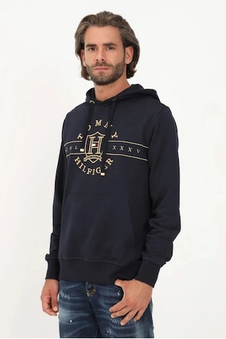 Tommy Hilfiger Sweatshirt Erkek Modeli Lacivert