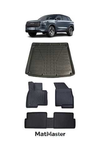 Jaecoo 7 2025 Model 5d Premium Ekstra Havuzlu Paspas Ve Bagaj Havuzu Set