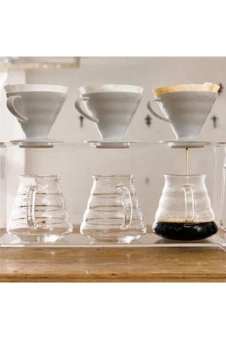 600 Ml Isıya Dayanıklı Cam Kahve Servis Sürahisi