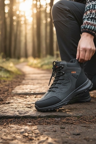 Enoch Erkek Füme Antrasit Waterproof Outdoor Trekking Ve Dağcı Botu Füme